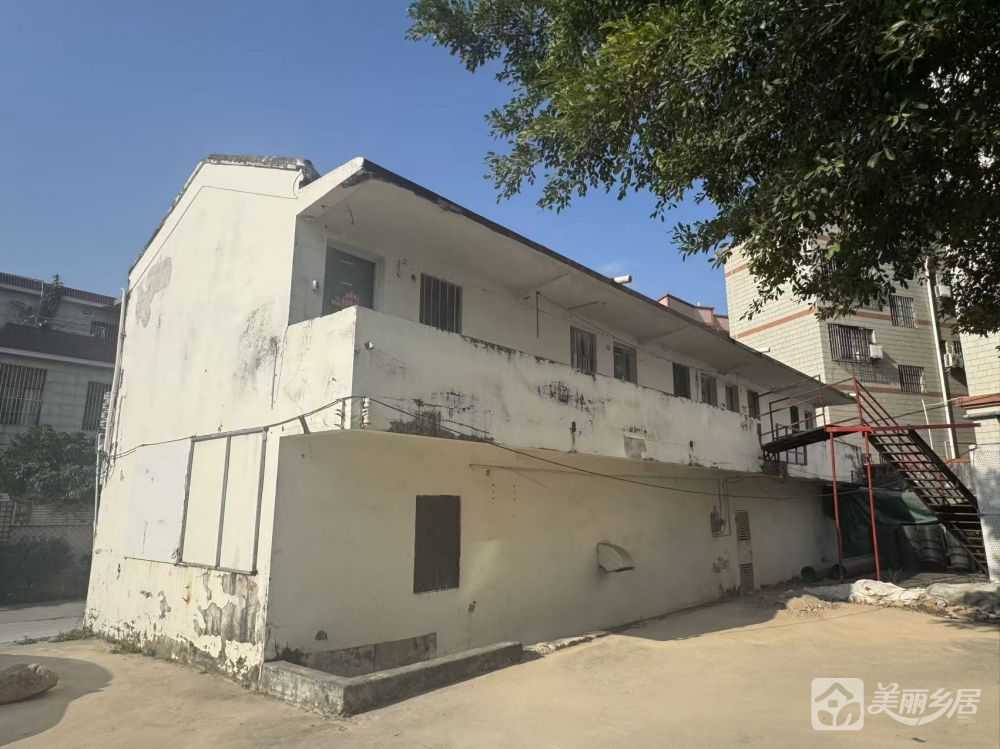 （铁窗红梯，旧楼独栋）一层商铺二层房屋