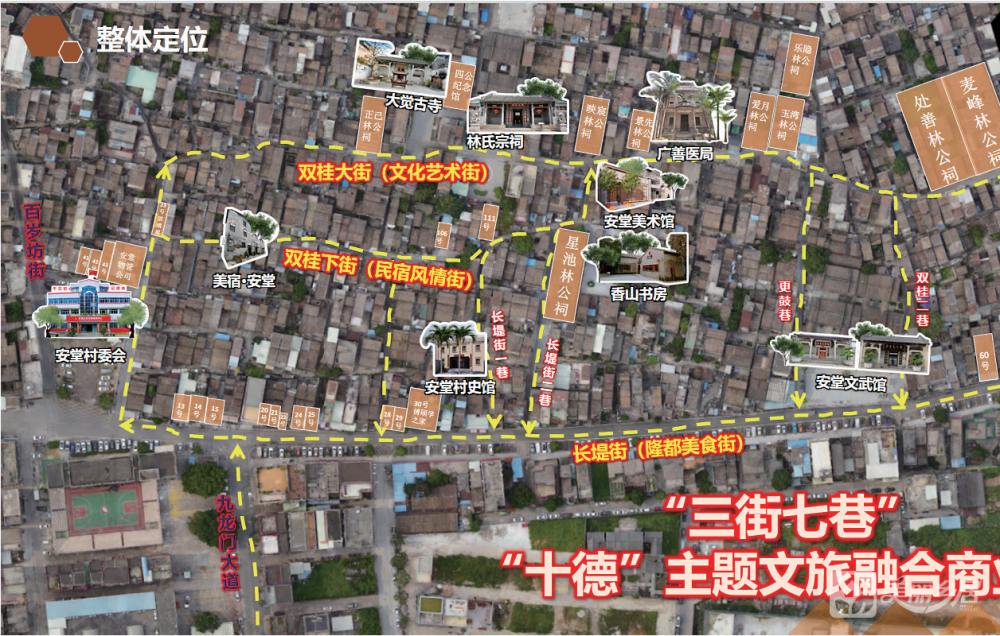 安堂古村“三街七巷”文旅融合商业街项目