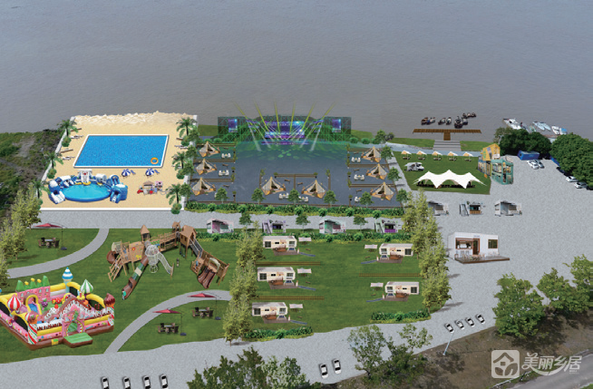 黄圃镇横石岛滨江夜市