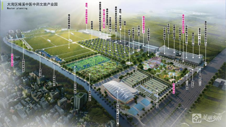 沙溪镇圣狮村中山市后花园苗圃基地