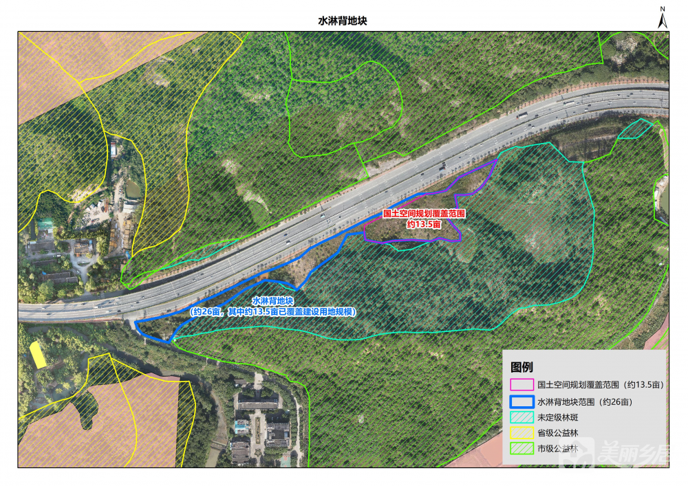 五桂山街道南桥村水淋背地块