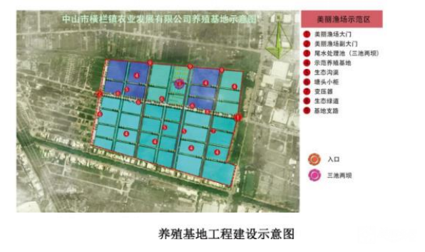 广东省中山市横栏镇现代设施渔业产业示范项目